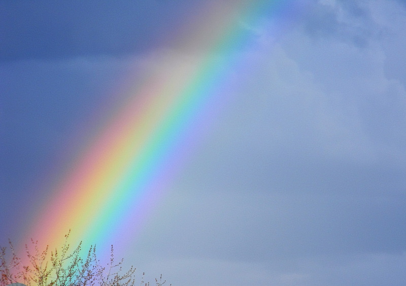spectrum, 4K, abstract, refraction, Color, no people, outdoors, rainbow color palette, color spectrum, multi Colored, cloud - sky, Sky, scenics - nature