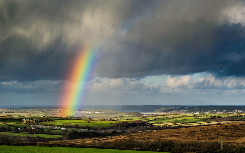 landscape, land, nature, outdoors, double rainbow, rain, rainbow, tranquility, rain backgrounds images, beauty in nature, multi colored, environment, cloud - sky