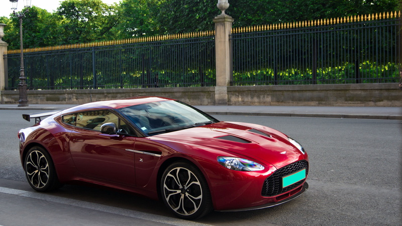 5K, Aston Martin, Zagato, Paris, v, Red, France, martin, aston, Supercar, V12