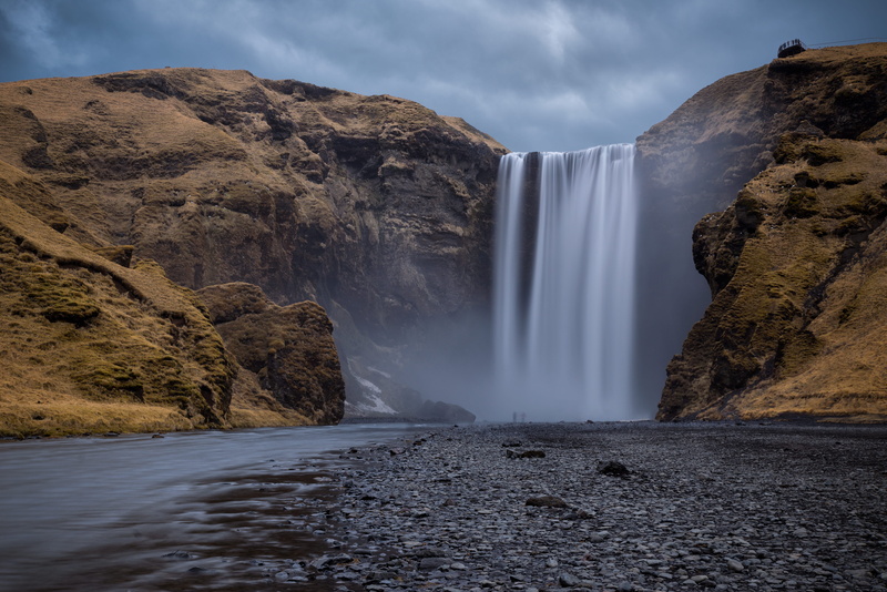river, time, polar, nature, sky, mountain, travel, travel destinations, flowing water, power in nature, brown, flowing, nordic, motion, land, solid, pouring