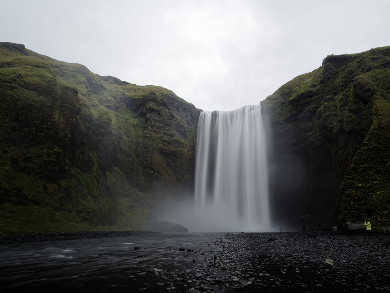 rainforest, timelapse, photo, beauty in nature, travel destinations, mist, falls, environment, cliff, long exposure, iceland, fog, blurred motion, motion