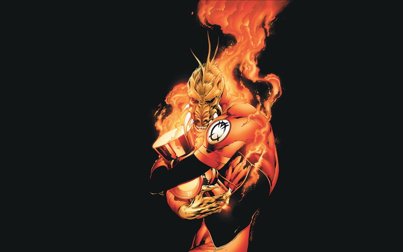 Comics, 1080P, DC Comics, Larfleeze, Agent Orange, Larfleeze (DC Comics)