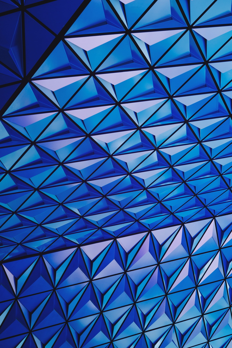 exterior, skylight, 5K, sunlight, office building exterior, glass - material, geometric shape, full frame, indoors, repetition, architectural feature