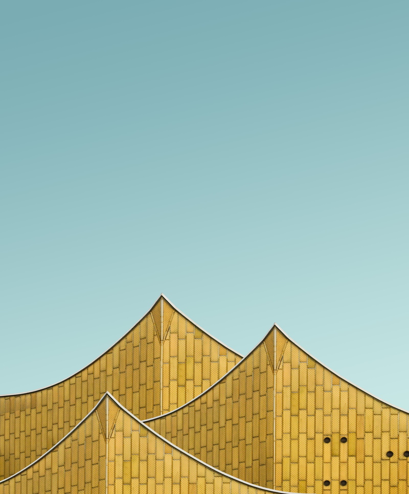 geometric, roofing, day, creative, photography, shape, built structure, blue, low angle view, yellow, untitled, high section, travel destinations, sky