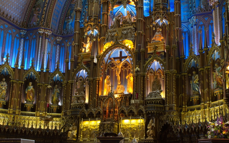 2K, notre dame basilica in montreal