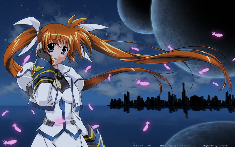 1080P, Anime, Magical Girl Lyrical Nanoha, Nanoha Takamachi