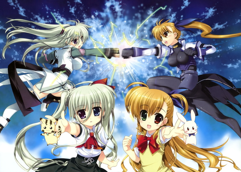 Anime, ViVid Strike!, 1080P, Einhart Stratos, Vivio (ViVid Strike!)