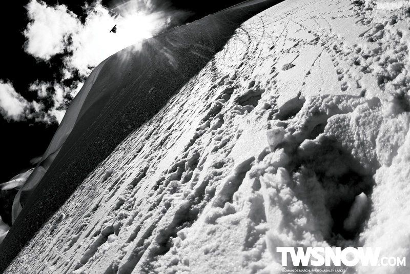 winter, sport, monochrome, snow, 720P, snowboard