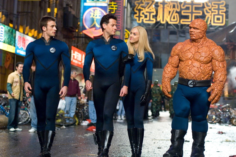 Jessica Alba, Movie, Thing (Marvel Comics), Chris Evans, Fantastic Four, Ioan Gruffudd, 1080P