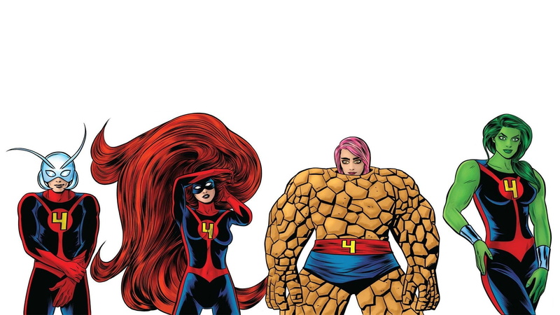 She-Hulk, Gamora, Marvel Comics, Thing (Marvel Comics), Ant-Man, 1080P, Fantastic Four, Medusa, Comics