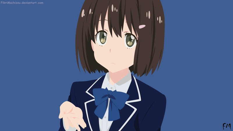 close-up, Kono Bijutsubu ni wa Mondai ga Aru!, human representation, nature, one person, blue, 1080P, digital composite, male likeness, star shape, anime girls