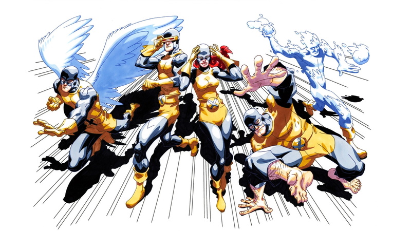 1080P, Angel, X-Men, Cyclops (Marvel Comics), Iceman (Marvel Comics)