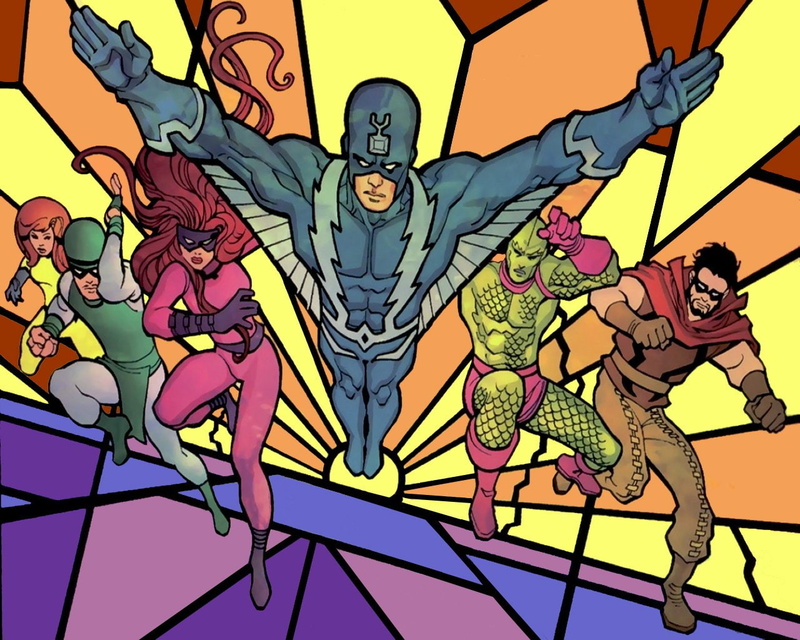 Comics, Inhumans (Marvel Comics), 720P, Gorgon (Marvel Comics), Black Bolt, Medusa (Marvel Comics), Inhumans, Crystal (Marvel Comics), Triton (Marvel Comics)