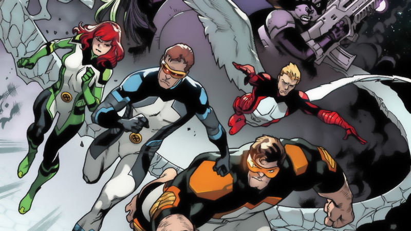 Jean Gray, Warren Worthington III, Amazing X-Men, Cyclops (Marvel Comics), X-Men, 1080P, Marvel Comics, Angel (Marvel Comics)