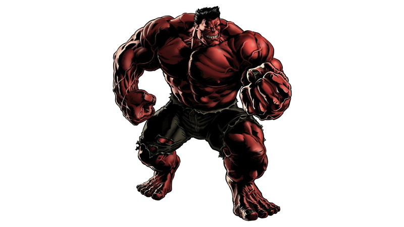 women, one person, illustration, high angle view, red hulk, 1080P, adult, indoors, human hair, cut out, monster, men, studio shot, still life, copy space