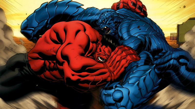 1080P, bomb, a, red, cartoon/comic, fight, hulk, hd