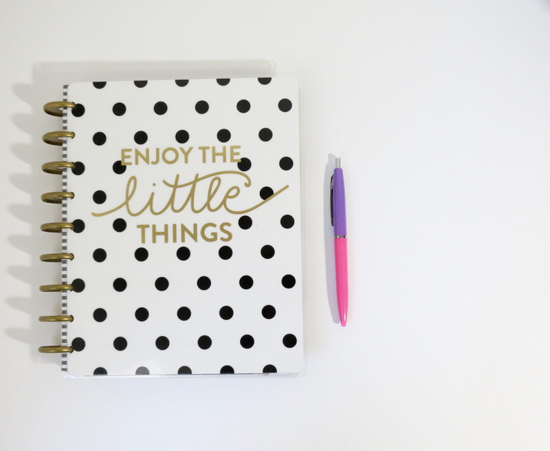 notebook, cut out, hole, high angle view, no people, planner, Enjoy, little, things, neat, office supply, simple, pink color, pen, domestic life, close-up