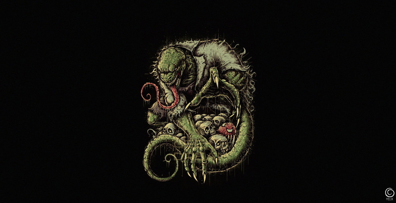 Lizard, Comics, Marvel Comics, 1080P, Lizard (Marvel Comics), Skull