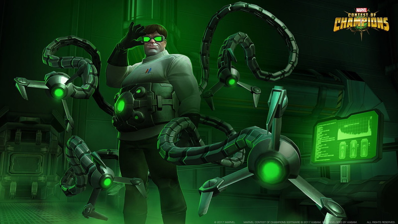 1080P, MARVEL Contest of Champions, Video Game, Doctor Octopus