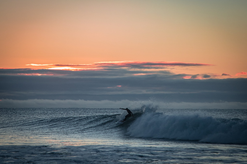 horizon, power, motion, sea, ocean, orange color, scenics - nature, sunset, man, wave, golden, power in nature, waves, outdoors, 4K, no people, cloud - sky