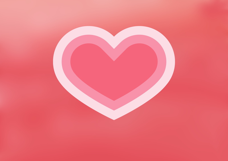 colored background, copy space, loyalty, pink color, design, text box, romantic, affection, celebration, heart shape, close-up, logo, love letter, greeting card