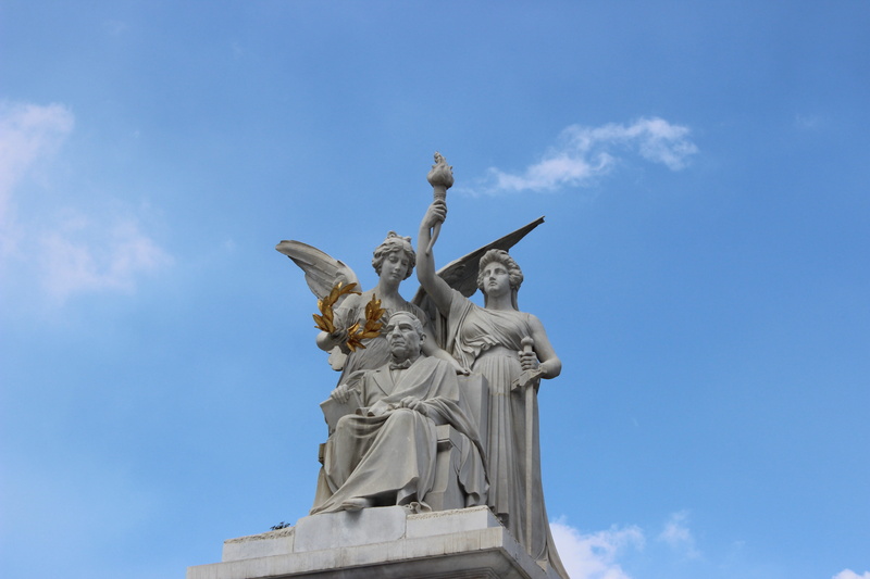 Figure, architecture, representation, human representation, travel destinations, low angle view, no people, figure, landscape, monument, sculptures, silhouette