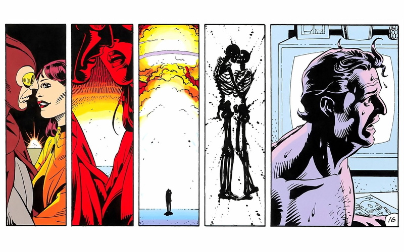 mural, creativity, Watchmen, female likeness, craft, no people, 1080P, human representation, Nite Owl, panoramic, art and craft, wall, auto post production filter