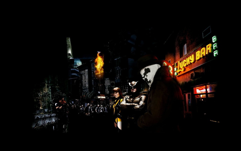 Watchmen, Nite Owl, 1080P, Silk Spectre, Movie, Rorschach