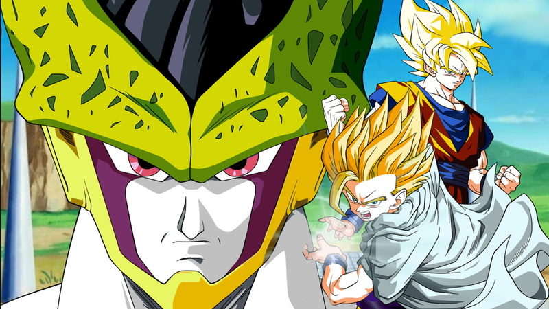 Dragon Ball, Cell (Dragon Ball), Gohan (Dragon Ball), Dragon Ball Z, Goku, 1080P