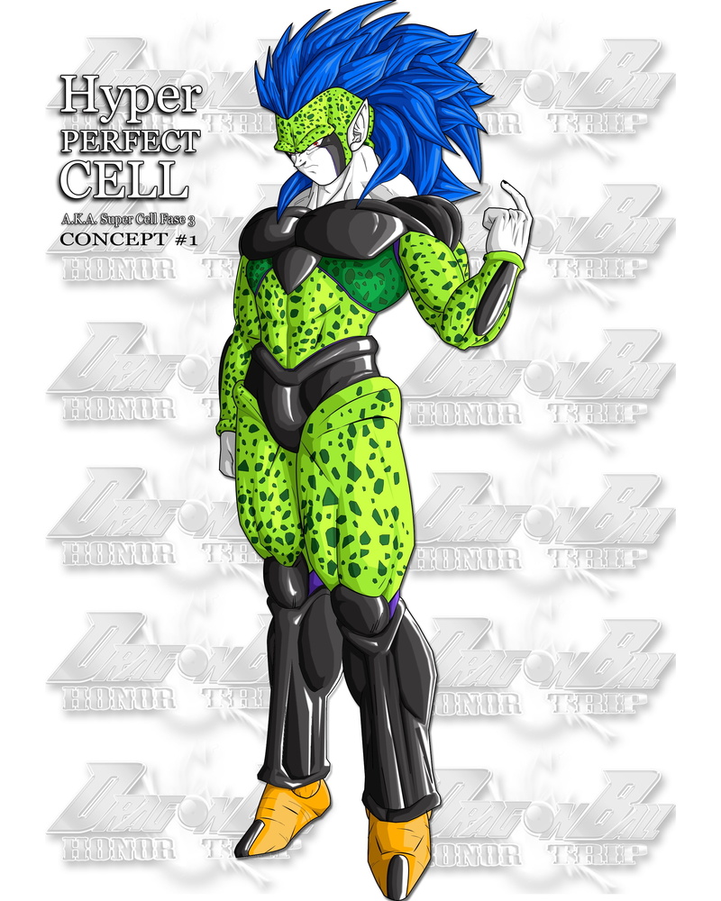 kai, perfect cell, anime, ani, Dragon Ball Kai, evolution, cell, movies, games, Video Games, ball, 2K, paintings, perfect, hd, dragon, digital, art, video