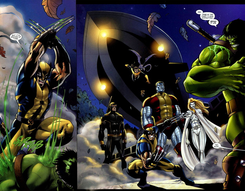 Kitty Pryde, Colossus, 2K, Wolverine, World War Hulk, Emma Frost, Comics, Cyclops (Marvel Comics), Hulk
