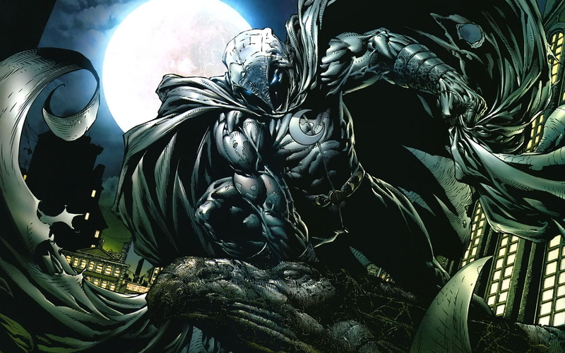 marvel, hd, knight, cartoon/comic, moon, 1080P