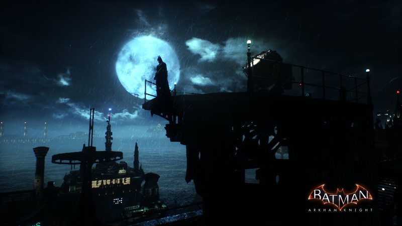 Batman: Arkham Knight, 1080P, Moon, Batman, 2015 (Year), video games