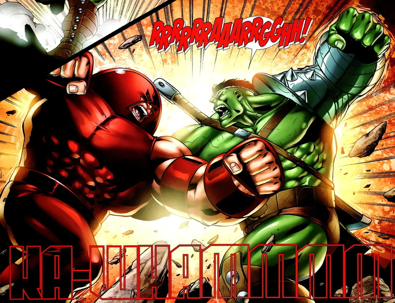 Juggernaut (Marvel Comics), 1080P, illustration, Comics, Hulk, incredible