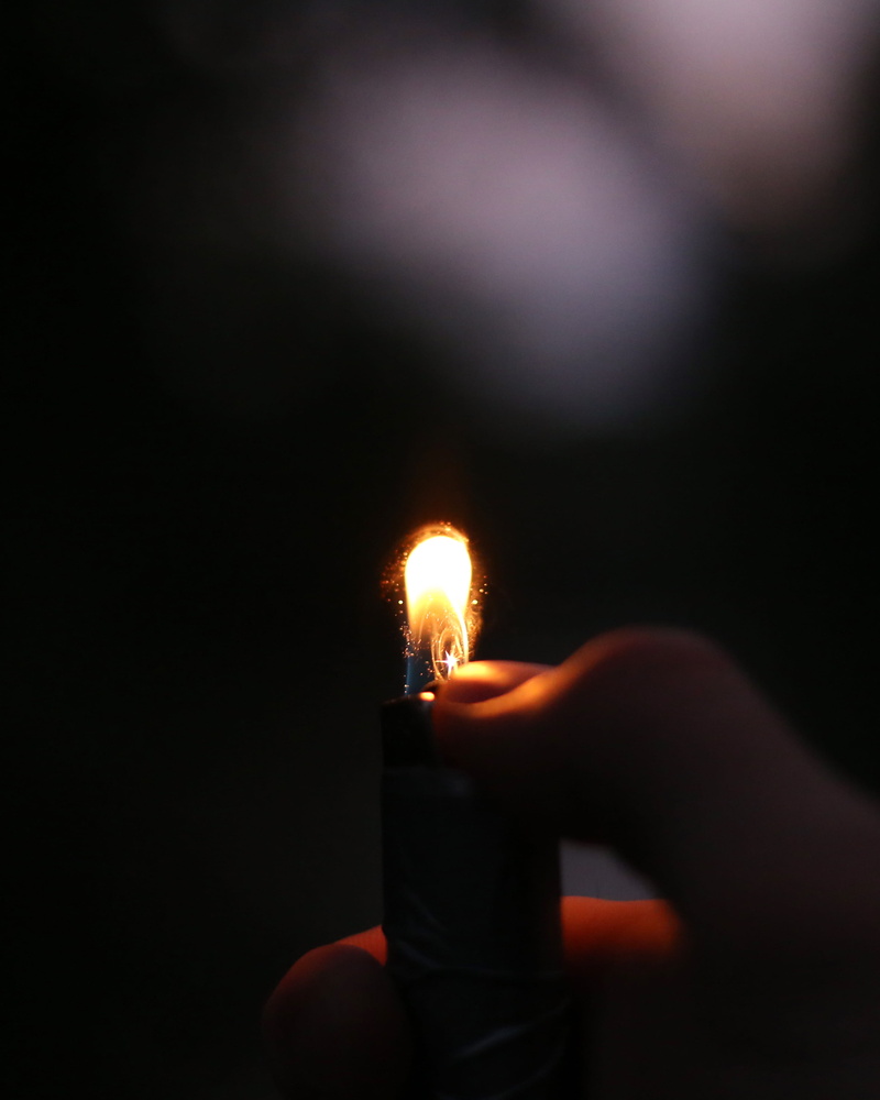 human Hand, indoors, hope, dark, holding, fire, field, close-up, flame, 2K, lighter, person, lighted, hand, finger, body part, heat - Temperature, glowing