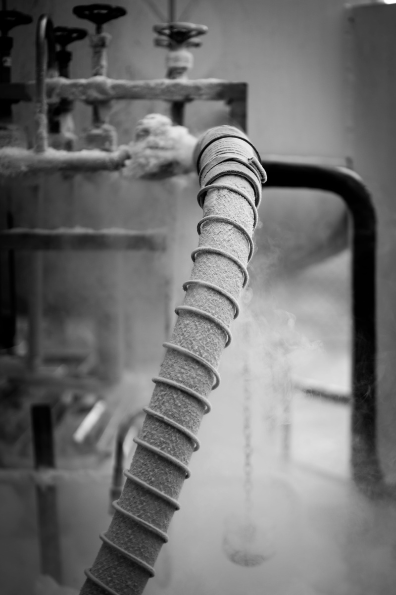 machine part, in a row, abandoned, black-and-white, indoors, pipe - tube, refill, machinery, selective focus, rusty, built structure, illustration, spiral