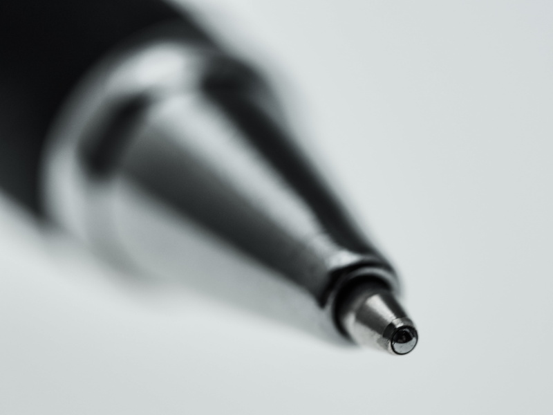 leave, black color, white background, copy space, pen refill, high angle view, selective, still life, shadow, stationery, pen, music, signature, office accessories