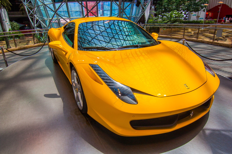 fun, f458, day, flitzer, 4K, taxi, land Vehicle, yellow, yellow taxi, front view, vehicle, car, dare, mode of Transport, parking, power, auto, racing car