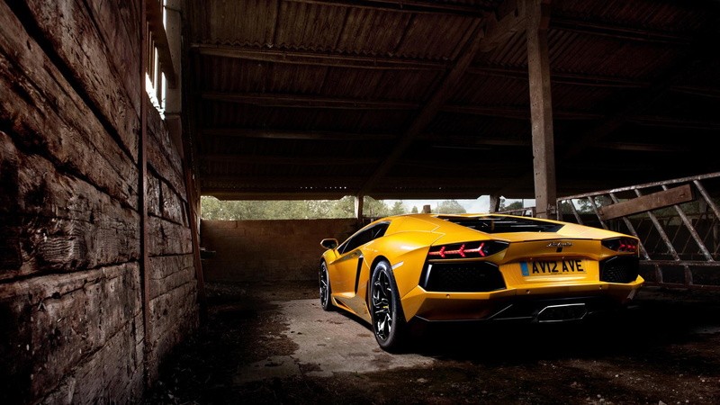 aventador, cars, yellow, car, lamborghini, luxury, 1080P