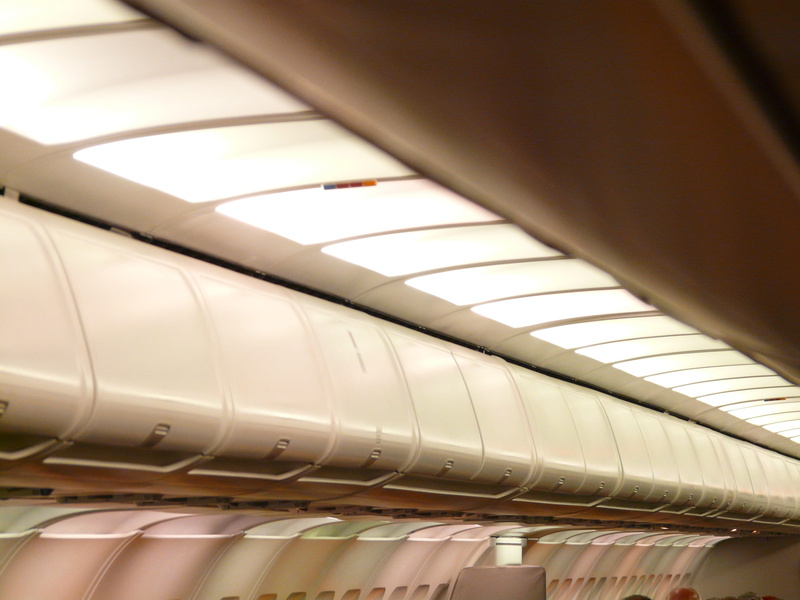 no people, in a row, airplane, Space, stow, box, close-up, luggage compartments, metal, modern, technology, airport, factory, transportation, indoors, cabin