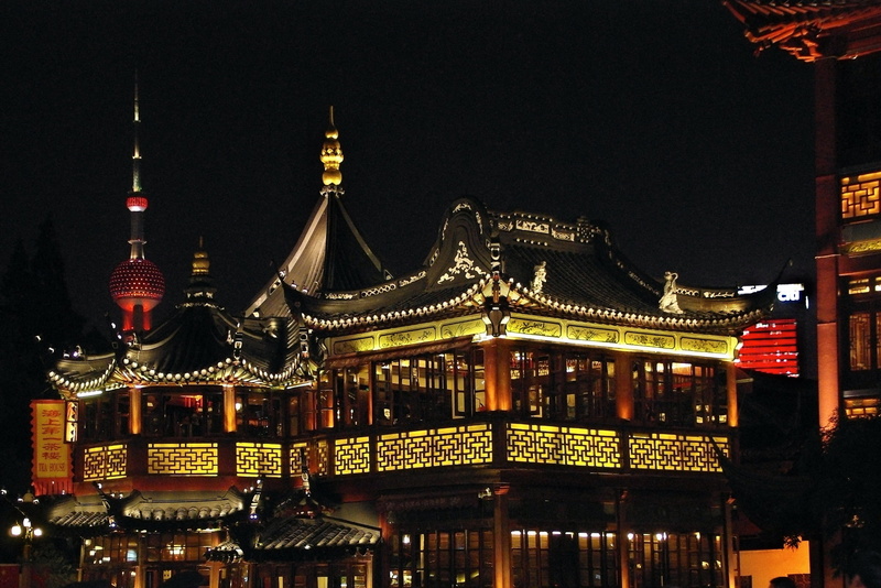 pearl of the orient, city, old town, the past, no people, nature, chinese lantern festival, lighting equipment, illumination, building exterior, shanghai
