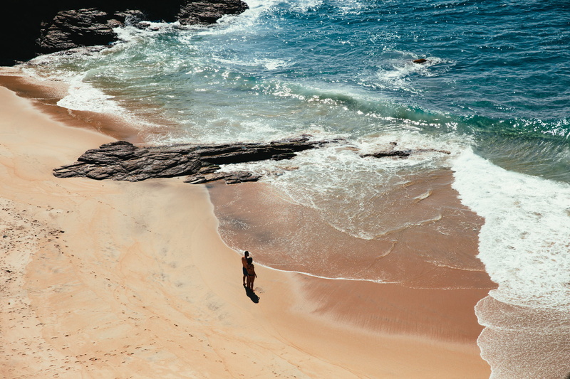 land, people, man, leisure activity, high angle view, Ocean, Young, View, woman, romance, 2K, motion, Two, nature, Tropical, peaceful, beauty in nature