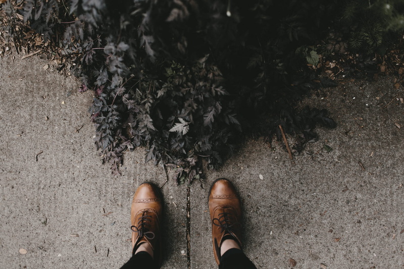 cement, from above, 720P, plant, shoes, hipster, nature, oxford, leafe, business, human Leg, vinatge shoes, walking, wearing, person, backgrounds, lifestyles