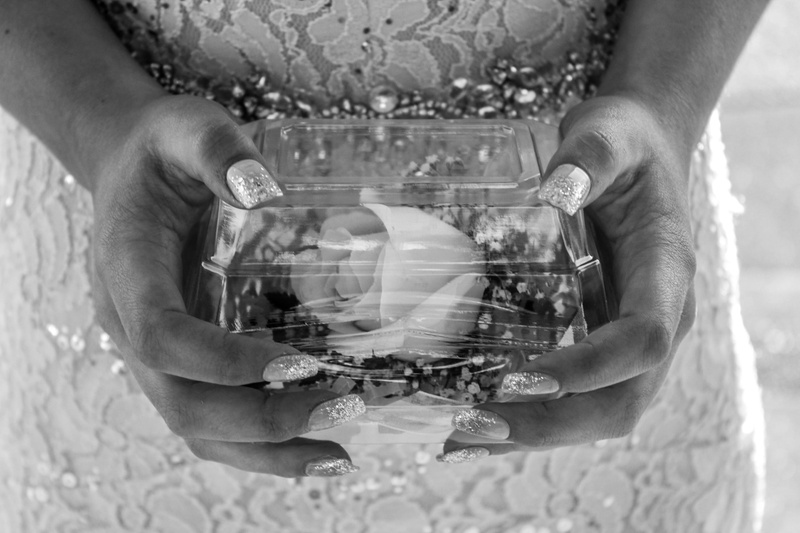 indoors, body part, close-up, jewelry, human hand, one person, floral, women, holding, finger, prom, beauty, human body part, midsection, adult, corsage