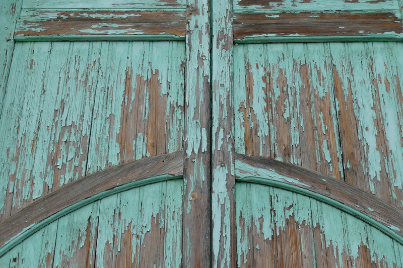 old, outdoors, safety, entrance, run-down, paint, textured, port, wood - material, 5K, closed, turquoise, backgrounds, door, decline, access, expired