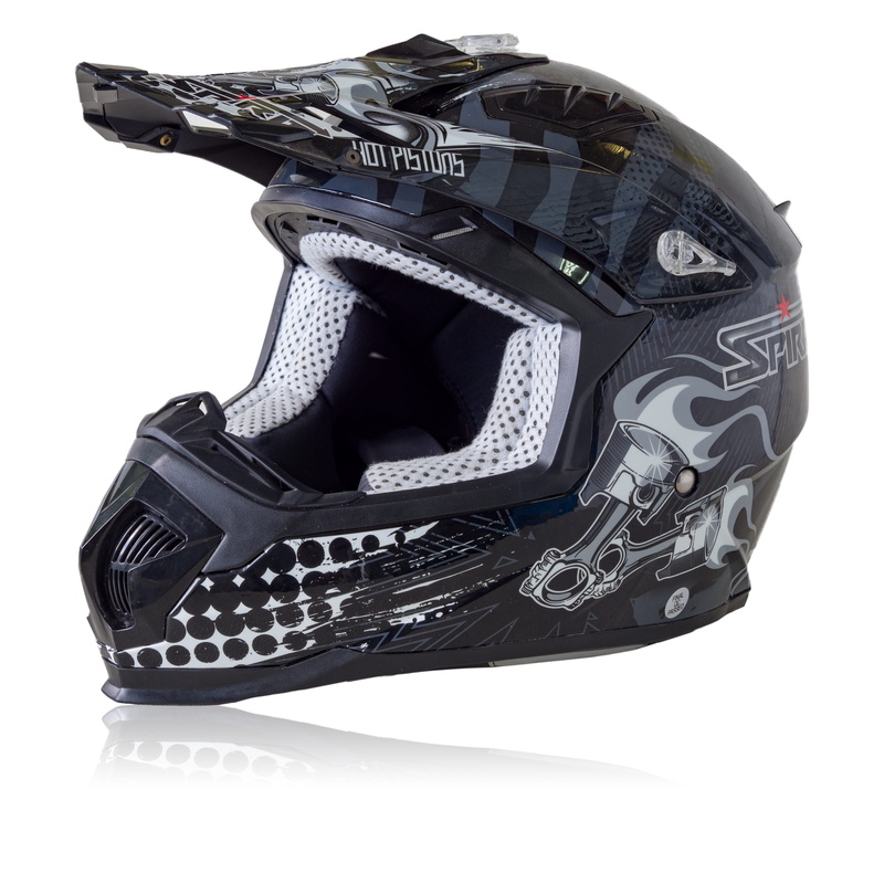 spirit hot pistons helmet, equipment, boots, indoors, clothing, helmet, skate, roller, no people, foot, footwear, white background, protection, bike, sport