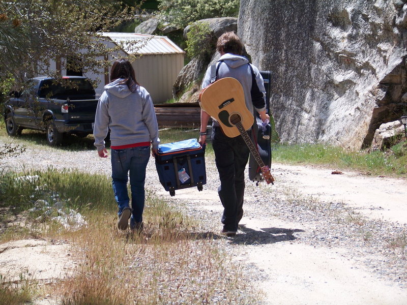 caucasian, male, Ice Chest, fashion, girl, musician, young, backpack, road, rock, woman, people, plant, travel, lifestyle, Relax, casual clothing, outdoor