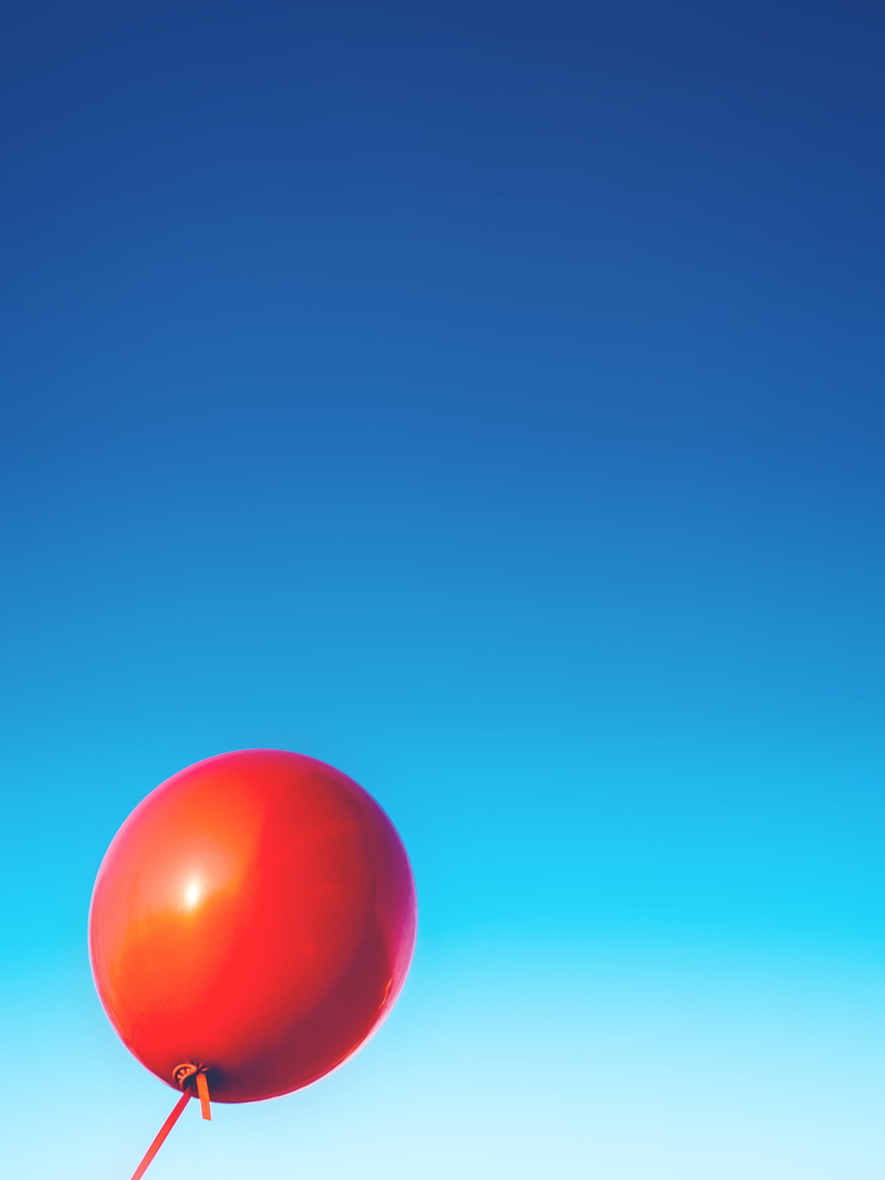 fun, blue background, objects, sky, mid-air, event, party - social event, helium balloon, low angle view, wind, nature, helium, blue, balloon, multi colored
