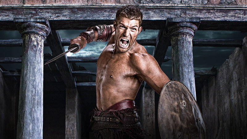 television, fantasy, spartacus, warrior, series, biography, 1080P, action, adventure