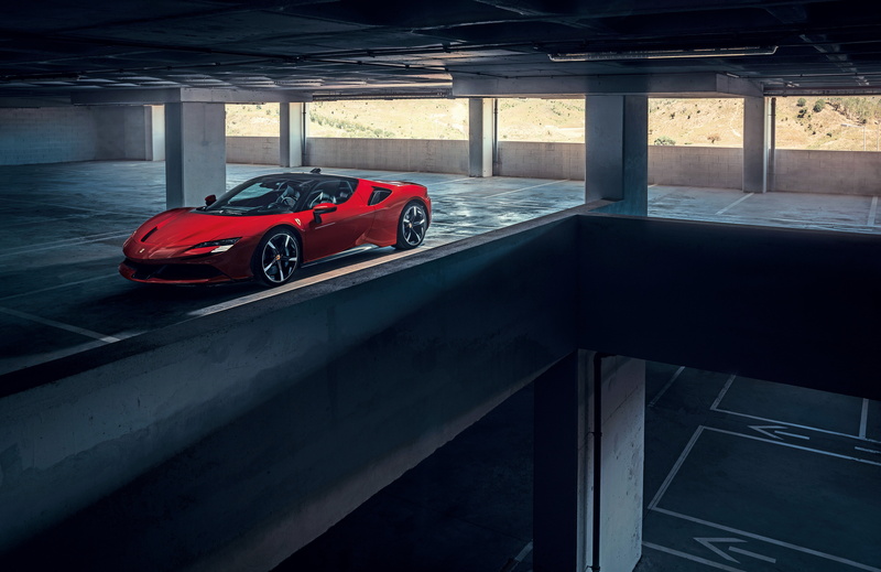 Supercar, Red Car, Ferrari, 4K, Sport Car, Car, Ferrari SF90 Stradale, Vehicle